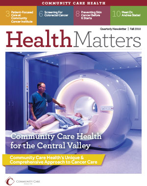 Health Matters - Fall 2018